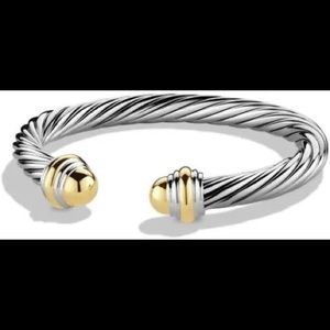 David Yurman classic cable cuff bracelet 7mm